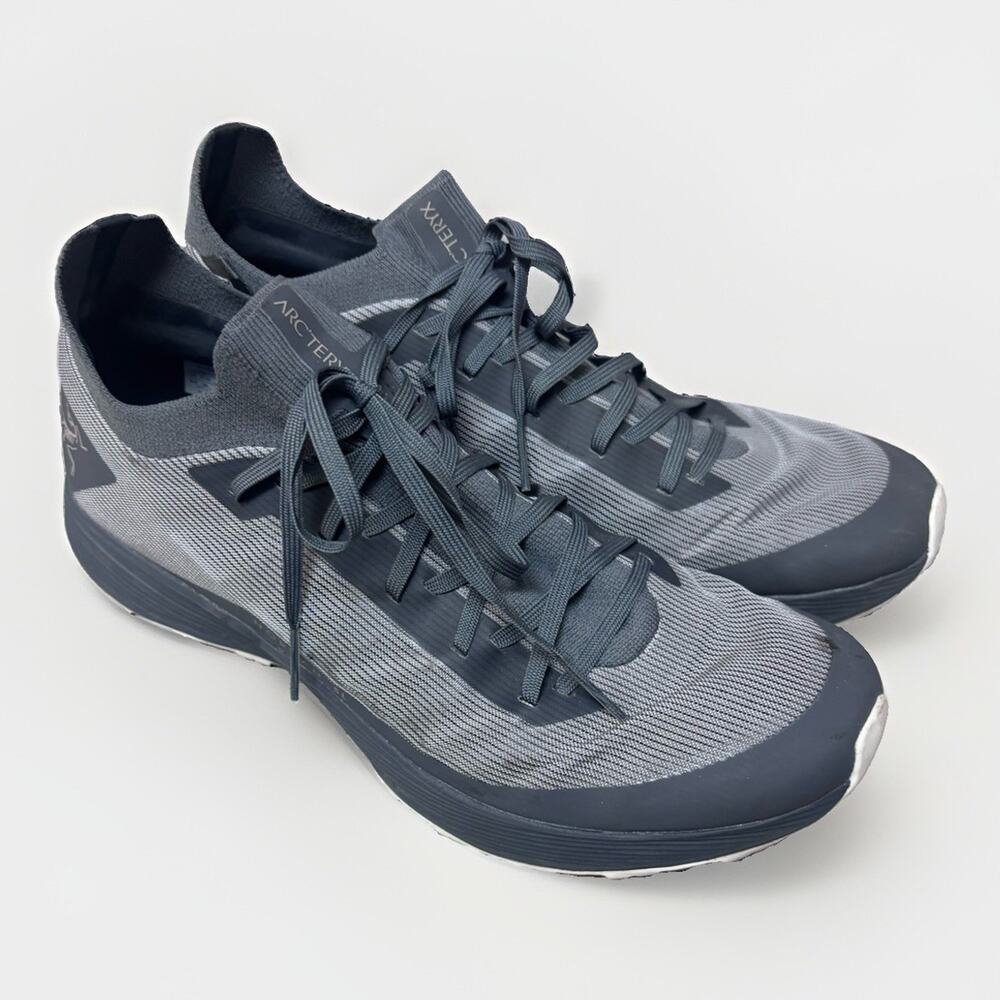 Arcteryx Norvan SL Mens 10 Gray Black Trail Running Shoes EU 44 Womens 11